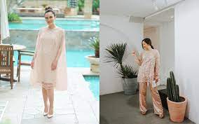 Dengan adanya hijab, baju pesta ini cocok untuk dikenakan oleh para muslimah. Tren Fashion 2020 Dress Transparan Detail Bordir Dan Payet Jadi Tren Model Baju Kondangan 2020 Semua Halaman Stylo
