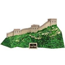 The Great Wall Of China 3d Papercraft Models Paper Modelz Grande Muralha Da China Modelos De Papel Artesanato Em Papel