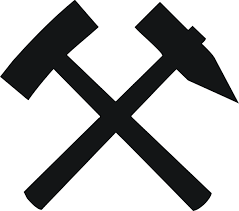 Rock Hammer Vector Online Royalty Free Clipart Free Clip Art Images Map Symbols Hammer And Chisel Hammer