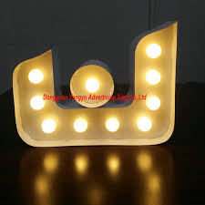 Customized Vintage Alphabet Lighted Marquee Sign Letters Aa Battery Light Up Night Marquee Sign Letters Light Up Letters Marquee Sign