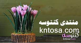 صور طريقه عمل ورده عصفور الجنه بالورق الكريشه عمل وردة معلقة بورق الكريشة ورد اشغال يدوية glass vase glass decor