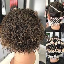 Permsareback Created This Beauty On Vesnaferhanmua Permanent Curls That Will Last More Than Just D Permanent Curls Short Permed Hair Permed Hairstyles