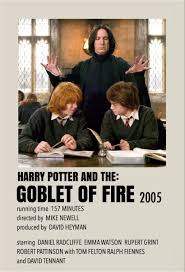 Screencap gallery for harry potter and the goblet of fire (2005) (1080p bluray, adventure, family, fantasy, harry potter). Harry Potter And The Goblet Of Fire By Millie Harry Potter Movie Posters Harry Potter Poster Movie Posters Minimalist