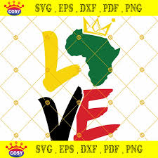 Free Free Love Africa Svg