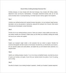 It is a niche idea in. Boutique Business Plan Template 21 Free Word Excel Pdf Format Download Free Premium Templates