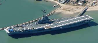 Uss Lexington In Corpus Christi Tx Uss Lexington Corpus Christi Texas Aerial