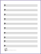 This music staff paper template is perfect for music instructors and students alike. Free Printable Manuscript Paper Makingmusicfun Net
