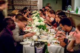Dinner party download is a fast and funny hour of culture, food and conversation: These Dinner Parties Serve Up A Simple Message Refugees Welcome The Salt Npr