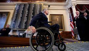 The limb sadly crushed greg abbott's spine and damaged his kidneys. Texas Gov Greg Abbott Responds To Tweet Asking Why God Hasn T Answered His Prayers To Walk Again