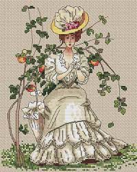 Another great directory of free online cross stitch patterns (many of a classic nature), this time from the fine folks at about.com. Cross Stitch Pattern A Beautiful Lady Crossstitchclub