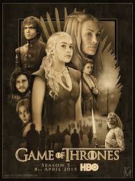 New posters for the 4th season of game of thrones starring kit harington, maisie williams, and emilia clarke. Game Of Thrones Season 5 Poster On Behance