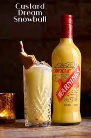 You can use bourbon, brandy, or various other brown liquors with your nog, but for a robust yet nuanced christmas cocktail, it's hard to beat rum. An Easy Snowball Cocktail Recipe Using Warnicks Advocaat To Rock The Christmas Season C Bourbon Cocktail Recipe Snowball Cocktail Recipe Rum Cocktail Recipes