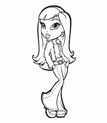 Welcome to bratz coloring pages! Bratz Coloring Pages For Girls Coloring Home