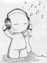 Use a long, curved line to outline each ear, completely enclosing the face. Drawing Simple Easy Cool Drawing Ideas Step By Step