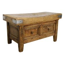 C 1800 S French Butcher Block Table W Drawers 1stdibs Com Butcher Block Tables Glass Kitchen Tables Block Table