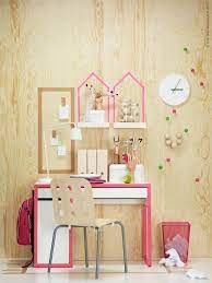Bring a great decorative character to kids' bedroom by featuring a hot touch of wood. Workspaces For Kids Micke Desk By Ikea Petit Small