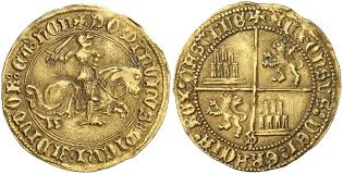 Alfonso De Avila 1465 1468 Dobla Sevilla Monedas De Oro Monedas Aurea
