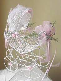 Wire Baby Carriage Medium Baby Shower Centerpieces Baby Shower Vintage Baby Shower Decorations