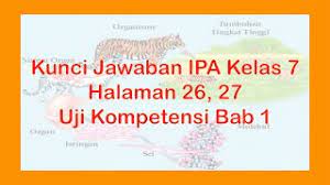 Pernyataan berikut yang benar terkait dengan hal tersebut adalah. Kunci Jawaban Ipa Kelas 7 Halaman 26 27 Uji Kompetensi 1 Youtube