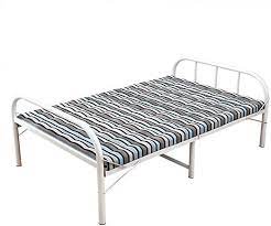 rnwen folding bed environmental protection folding bed office nap bed for indoor office balcony patio garden bea in 2020 folding guest bed sofa bed office foldable bed