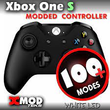 Amazon.com: XMOD 100 Modes for Xbox ONE S MODDED Controller, BLACK Shell,  WHITE LED, Elite PRO Tournament MOD, Call of Duty, 100 Modes : Video Games