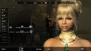 Skyrim And How To Create Cute Female Character Mod Hair Skyrim Character Modeling