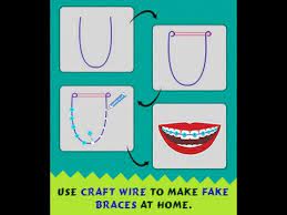 Make (software), a computer software utility. Diy Guide On How To Make Fake Braces That Look Real Youtube