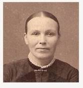 Augusta Petersdotter Bergman. Photo: date unknown, Anton Larson studio, 313  Washington Avenue South, Minneapolis, Minnesota. Augusta Petersdotter  Bergman