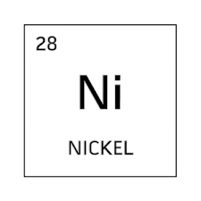 Black And White Element Cell For Nickel Science Fair Projects Element Project Science Fair