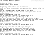 Woman lyrics