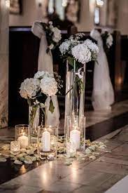 Cutr On Wooden Crates At The Beginning Of The Aisle Wedding Church Decor Church Wedding Decorations Wedding Decorations
