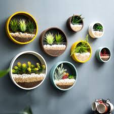 Buy American Creative Restaurant Clothing Store Wall Decoration Stairs Wall Hanging Flower Pot Milk Tea Shop Internet Cafe Wall Plant In Buytome Com Plant Decor Hanging Flower Pots House Plants Decor