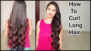 But, long hair can be somewhat exhausting at a time. How To Curl Long Hair Indian Hairstyles How To Get Natural Looking Curls In Easiest Way Long Hair Growth Tips
