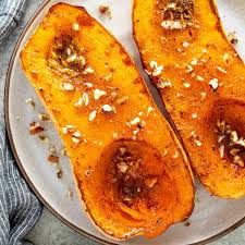 Roasted Whole Butternut Squash Jessica Gavin Recipe In 2020 Roast Whole Butternut Squash Tasty Vegetarian Recipes Butternut