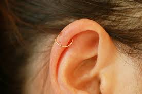 5 out of 5 stars. Gold Ring Hoop Cartilage Piercing