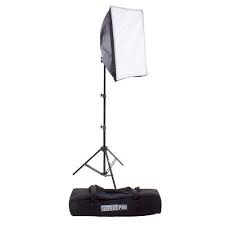 Four Socket 1 Light High Power Fluorescent Lighting Kit Fovitec