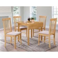 Annaghmore Furniture Alaska Oak Finish Square Drop Leaf Dining Table Furniture World Round or square, traditional dining table shapes can work in a small space.
