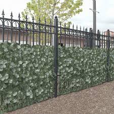 It allows us to get very close underneath. Artificial Faux Ivy Leaf Privacy Fence Screen Cover Home Panels Wall Gate Ft Privacy Screens Windscreens Home Garden Worldenergy Ae