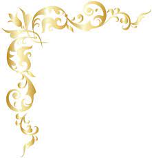 Gold Corner Png Clip Art Clip Art Flower Fairies Free Clip Art