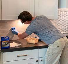 Use a cleaner made for natural stone, which is ph neutral; How To Seal Your Kitchen Backsplash