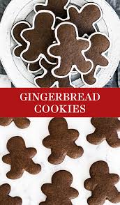 Easy Gingerbread Cookies Are Thick Soft And Perfectly Maintain Their Adorable Sh Gingerbread Cookie Dough Recipe Easy Gingerbread Cookies Gingerbread Cookies