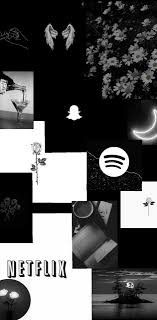 Black and white aesthetic collage kit (68 images digital download) collagesbykylie. Black Collage Wallpaper By Shannona1922 Ef Free On Zedge