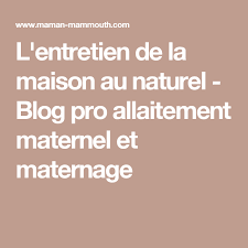L Entretien De La Maison Au Naturel Maman Mammouth Blog Famille Lifestyle Et Lecture Produit Entretien Maison Produit Entretien Produit Menager Maison