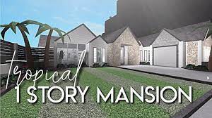 Bloxburg One Story Mansion Youtube Lucy lucy rasch bloxburg house ideas;) colonial mansion. bloxburg one story mansion