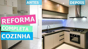 Portanto, se você quer aprender como fazer uma linda cozinha pequena, veja abaixo algumas dicas! Reforma Cozinha Pequena L Antes E Depois Youtube