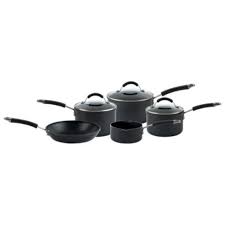 Tesco Direct Meyer Induction Pan Set Non Stick 5 Piece Pots And Pans Sets Pan Set How To Cook Pasta