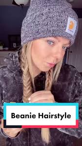 Beanie Style: Winter Hair Inspiration