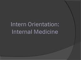 Uams Internal Medicine Intern_orientation