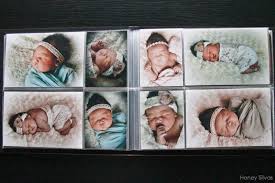 Project Life Baby Mini Album One Day Old Newborn Portraits Honey Silvas