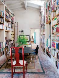 An Old Spanish Farmhouse Home Libraries Home Floor To Ceiling Bookshelves